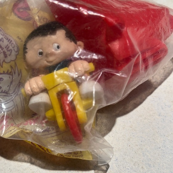 BOBBY’S WORLD 1994 Vintage McDonald’s Happy Meal 4 Toy Collection Full Set - Picture 4 of 8